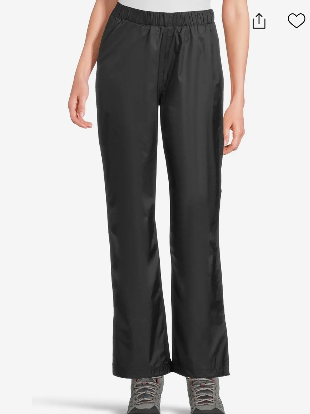 Columbia Black Rain Pants XS Storm Surge Pant Waterproof